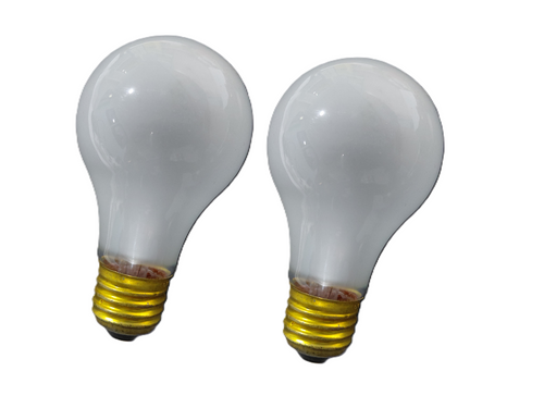 Satco S6050 25A19/F S6050 A19 Bulb (2-Pack)
