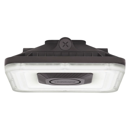 Sylvania CANOPYPS050UNHD8SC2S8BZPE LED Square Canopy/Garage Dual Selectable – 30/40/50W | 3000K/4000K/5000K | Up to 7,500 lm | 8" | Bronze | Emergency Battery Backup