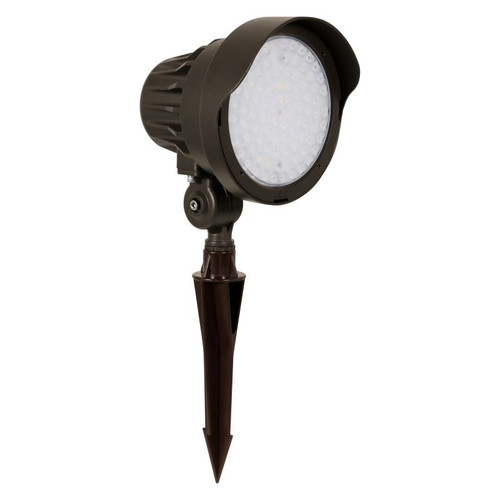 Sylvania BULLTFL2A/S030UNHD8SC2/BZ LED Dual Selectable Bullet Flood – 10.5/20/30W | 3000K/4000K/5000K | Up to 4,200 lm | 120-347V | Bronze