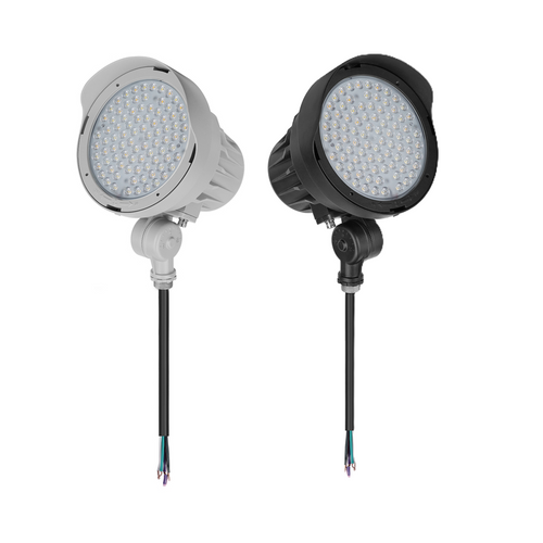 Sylvania BULLTFL2A/S030UNHD8SC2/GR LED Dual Selectable Bullet Flood – 10.5/20/30W | 3000K/4000K/5000K | Up to 4,200 lm | 120-347V | Gray