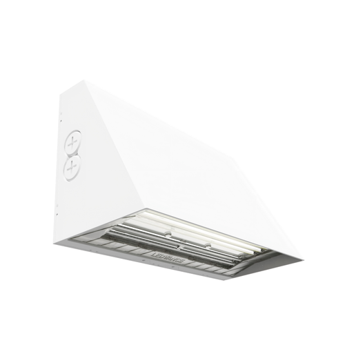 Sylvania WALPAKCPS030UNHD8SC15ADJWHP LED Wall Pack Cutoff OPTI-SELECT - 15/25/30W | 1800/2200/2700K | Up to 3,450 lm | 120-347V | White | Photocell | DarkSky Approved