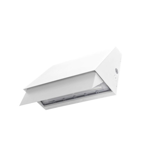 Sylvania WALPAKCPS035UNHDAMBADJWHP LED Wall Pack Cutoff OPTI-SELECT - 21/28/35W | De-amber | Up to 1,750 lm | 120-347V | White | Photocell | De-Amber Turtle-Friendly