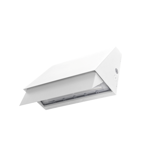 Sylvania WALPAKCPS060UNHD8SC15ADJWHPE LED Wall Pack Cutoff OPTI-SELECT - 40/50/60W | 1800/2200/2700K | Up to 6,900 lm | 120-347V | White | Photocell, EMBB | DarkSky Approved | EMBB