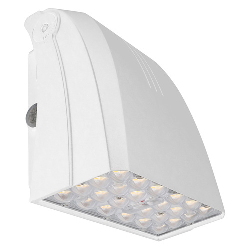 Sylvania SLMWPKC3A/S030UNHD8SC2/WHP LED Slim Wall Pack Dual Selectable - 10/20/30W | 3000K / 4000K / 5000K Selectable | Up to 4200 lm | 120-347V | White | Photocell