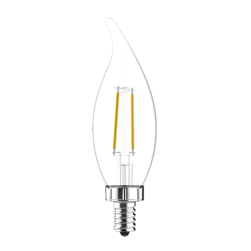 GE LED CA/B 2.5W 2700K - LED3DFCAC-C-2PK