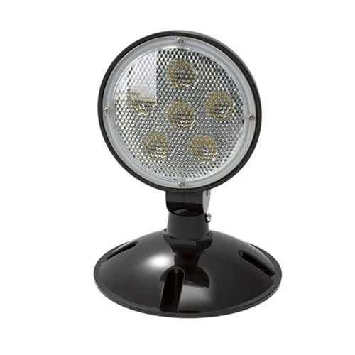 HALCO 97118 EMG-RH-1-OUT-RD-BK Emergence Single Outdoor Round Remote Head | 3-12VDC | 0.8W | 75 Lumens | Black