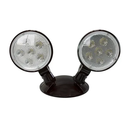 HALCO 97119 EMG-RH-2-OUT-RD-BK Emergence Double Outdoor Round Remote Head | 3-12VDC | 1.5W | 150 Lumens | Black