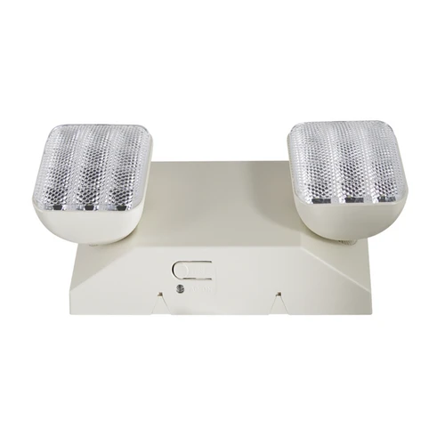 LEDVANCE 66074 EMLV/THS/WH/RSD Value Class LED Emergency Light | White | Twin Head Square | Remote Capable | Self-Diagnostic | 2.0W | 120/277V