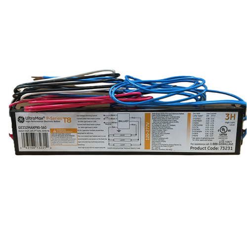 GE332MAX90-S60 Instant Start Electronic Ballast 