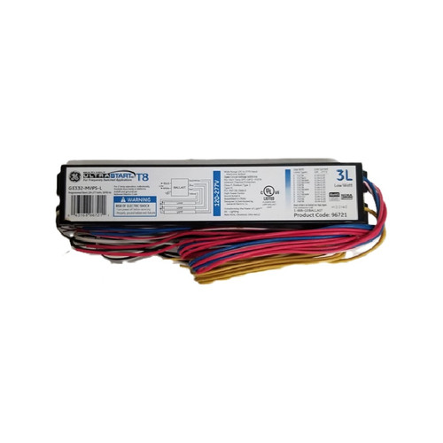 GE 96721 GE332-MVPS-L T8 Electronic Ballast - 3 Lamp F32T8  Programmed start