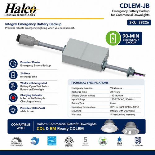 HALCO 89226 CDLEM-JB