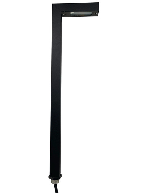 Sollos P90-TB-20-JC3/830/IP65/LED 27530S 90° Right Angle Path Light 20" Stem Textured Black