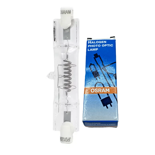 Osram 54574 FAD 650W 120V R7s Double-Ended Halogen Lamp 3200K