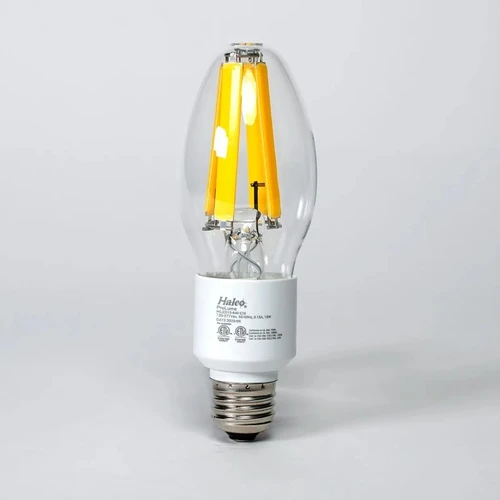 Halco HiLED15-822-E26 84894 — 15W LED HID Filament Lamp, ED17 E26 (Medium), 2200K, 2,250 lm — Replaces 50W HID