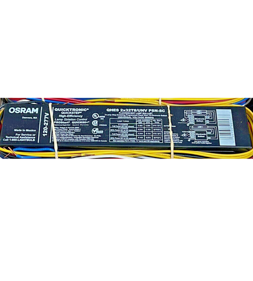 2-lamp step switching Programmed Start Ballast 2-lamp step switching Programmed Start Ballast