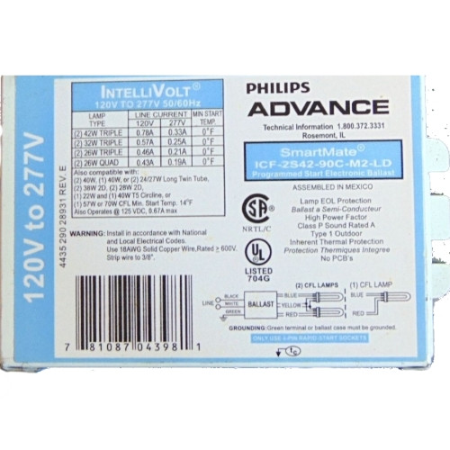 Philips Advance ICF-2S42-90C-M2LD