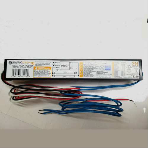 GE232MAXH GE High Power 2-Lamp F32T8 Fluorescent Ballast