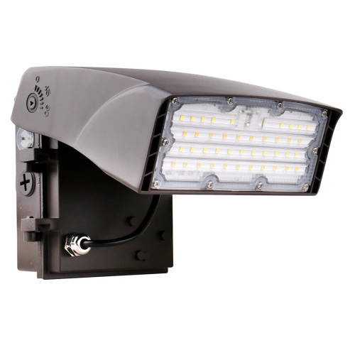 Adjustable Wallpack, 30W, 40W or 50W, Color Selectable 3000K-4000K-5000K, 120-277VAC Adjustable Wallpack, 30W, 40W or 50W, Color Selectable 3000K-4000K-5000K, 120-277VAC