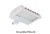 Halco Sektor SFLD2-HLS-CS-U-WH-PC 22907, SFLD2-H, 50W/60W/80W, White