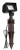 Sollos FRF057-TB 995411S Flood, Textured Black finish, 12V G4/GY6.35 bi-pin, LED lamp included