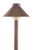 Sollos PTH055-AB 915460S Traditional Hat Path Light, Antique Brass finish, 12V G4/GY6.35 bi-pin, LED lamp included