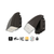 Sylvania SLMWPKC3A/S030UNHD8SC2/BLP LED Slim Wall Pack Dual Selectable - 10/20/30W | 3000K / 4000K / 5000K Selectable | Up to 4200 lm | 120-347V | Black | Photocell