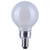 Satco S21214 5.5W G16½ LED Filament Globe – 500 lm | 4000K | White | E12