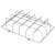 HALCO 39887 Wall Pack Wire Guard | LPWP-1 | LPWP-1-WG-BZ