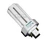Sylvania DULUX T/E 13W 3000K GX24q-1 4-pin CFL