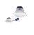 Sylvania 60776 UltraLED RT6 LED Recessed Downlight, 17W, 1,500 Lumens, 3500K, CRI 90 — 120-277V 0-10V Dimmable