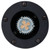 Sollos IGT049-CB 996100 In-Ground Light with Trim Ring, Composite Black finish, 12V MR16 GU5.3 bi-pin, fixture only