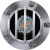Sollos IGG049-SS 996234 In-Ground Light with Rock Guard, Stainless Steel finish, 12V MR16 GU5.3 bi-pin, fixture only
