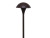 PMU050-TZ-15 912005 5" MUSHROOM TEXTURED BRONZE ADC 15"STEM W/ 20W JC 12V G4