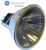 GE 77909 Q45MR16HIR/CCG36 45W 12V MR16 IR halogen reflector lamp 36 degree flood GU5.3 base cover glass