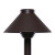 PSH055-TZ-18 910037 5.5" SINGLE HAT TEXTURED BRONZE 18" STEM 8" GROUND STAKE PSH055-TZ-18 910037 5.5" SINGLE HAT TEXTURED BRONZE 18" STEM 8" GROUND STAKE
