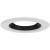 DL4/WB 99934 4" WHITE TRIM-BLACK STEPPED BAFFLE DL4/WB 99934 4" WHITE TRIM-BLACK STEPPED BAFFLE