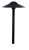 Sollos PDO083-TB 915028 Dome Hat Path Light, Textured Black finish, 12V G4/GY6.35 bi-pin, fixture only