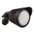 Halco 24953 MBUL-10-50-U-BL 10W LED Mini Bullet Flood floodlight, black finish, 5000K daylight