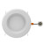 Halco ProLED Select RDL6-10.5-CS-ST 87987, 6" 10.5W CCT selectable retrofit downlight, Smooth Trim