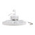 Hoverbay Round Highbay 150W Color Selectable 4000K or 5000K White Housing Universal Voltage 120 277V Hoverbay Round Highbay 150W Color Selectable 4000K or 5000K White Housing Universal Voltage 120 277V
