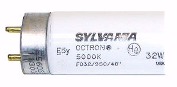 Sylvania FO32/830/ECO Fluorescent Tubes - 12 Pack 32W T8 Bulbs, 3000K Soft White, 48" Length