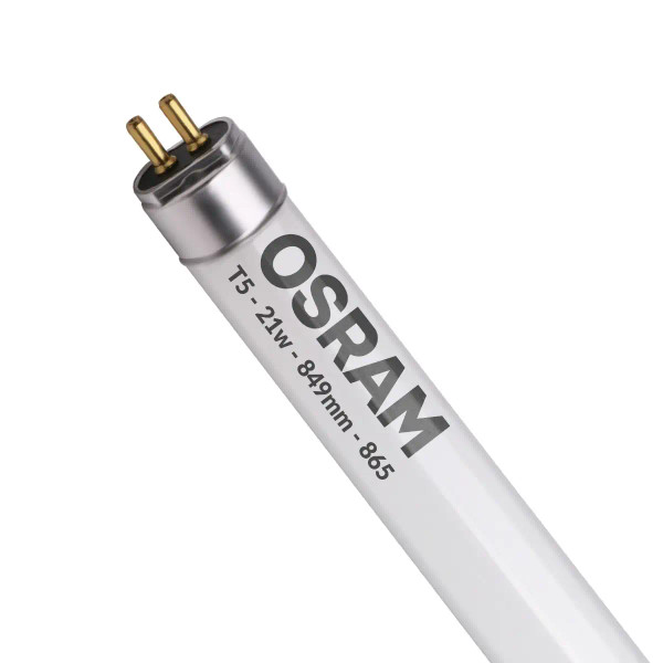 Osram 21W Lumilux Cool Daylight 849mm G5 Fluorescent T5 Linear Lamp