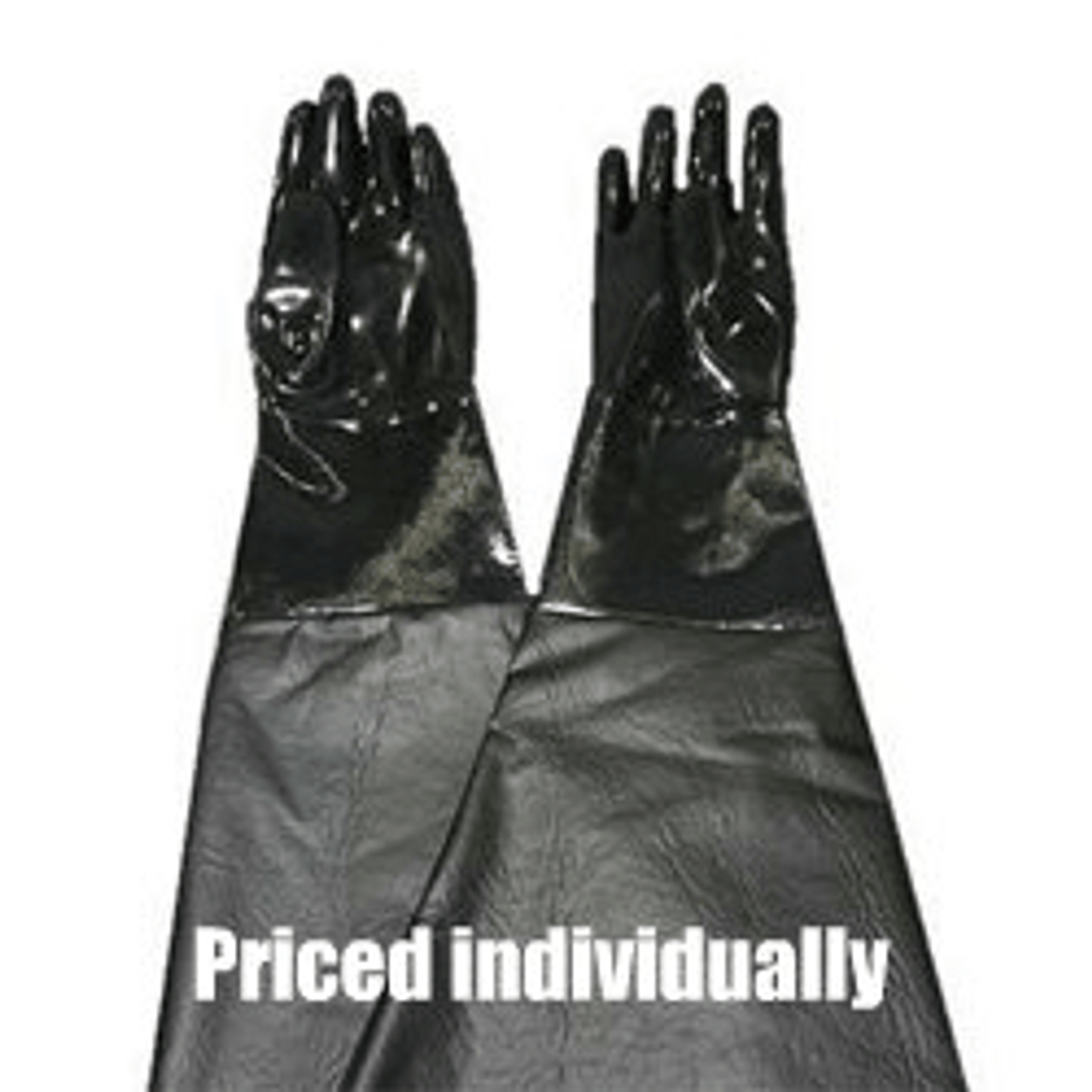 blast cabinet gloves shown in smooth