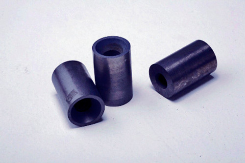 boron carbide straight bore inserts for suction style cleaning guns