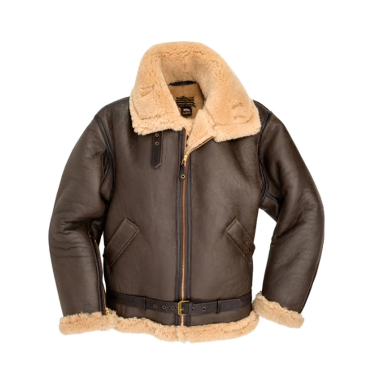 OLD JOE - ALPACA SHEARING AVIATOR JACKET - アウター