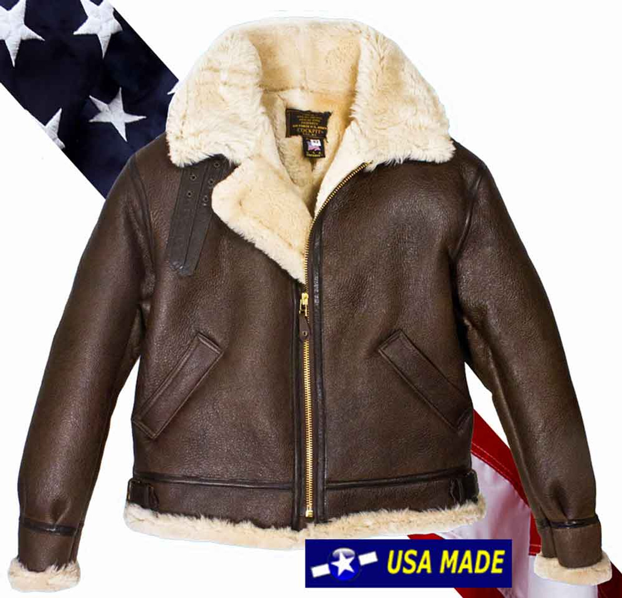 CockPit Original WW2 B3 Bomber Jacket