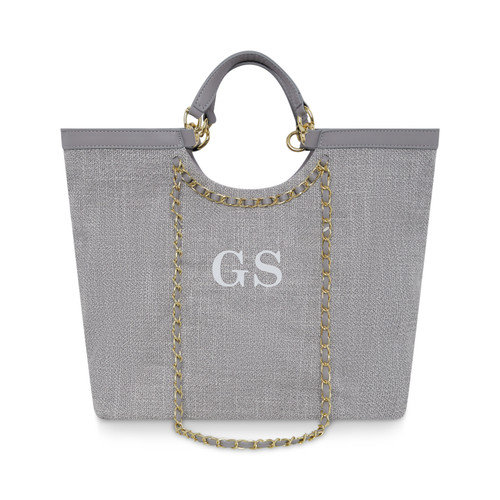 Grey Personalised Tote Bag
