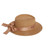 Brown Bow Personalised Beach Hat