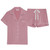 Dusty Pink Super Soft Personalised Short Pyjama Set