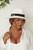 Fedora Straw Bridal Personalised Hat (all colours)